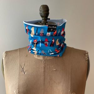 Skida Tour Neck Tube with Surfboard Design